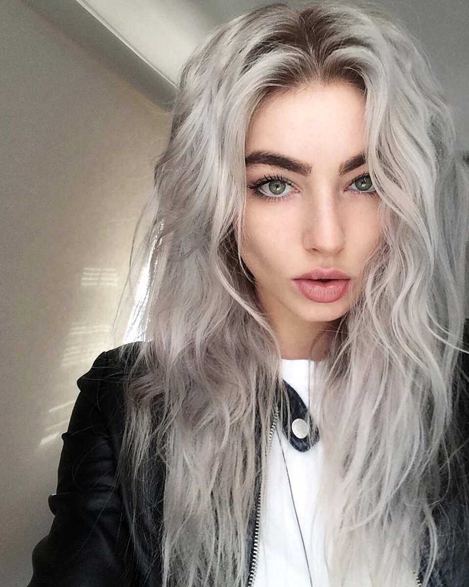 Silver hair Color