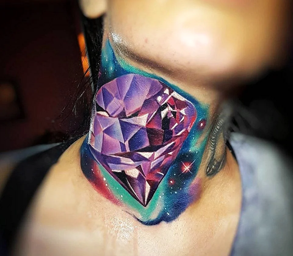 Skull Diamond Tattoo