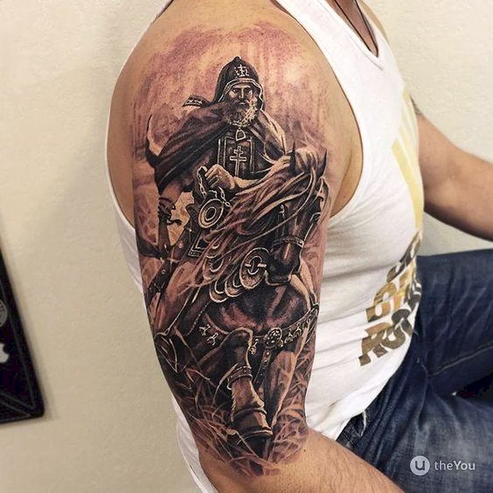 Slavic Tattoo man