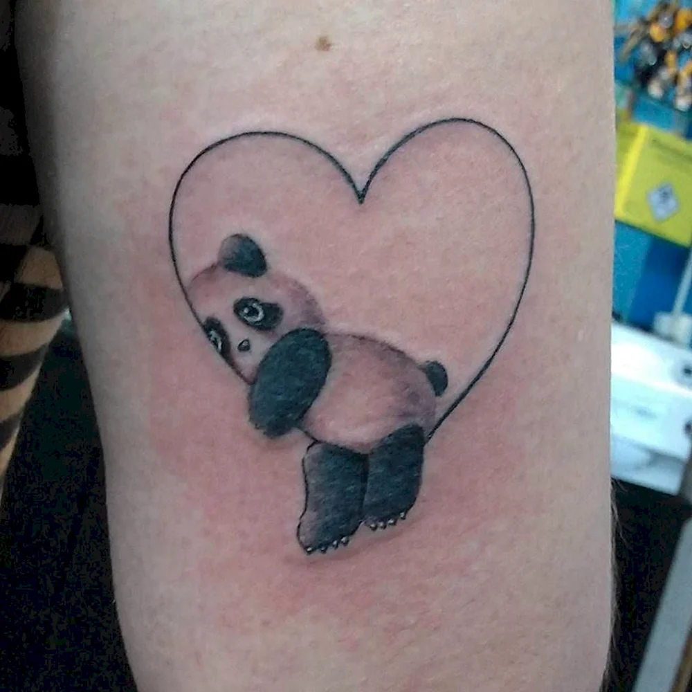 Small Panda Tattoo