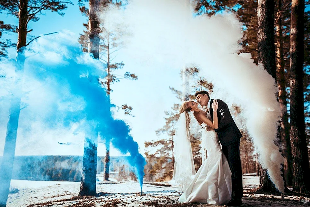 Smoke Bomb Wedding