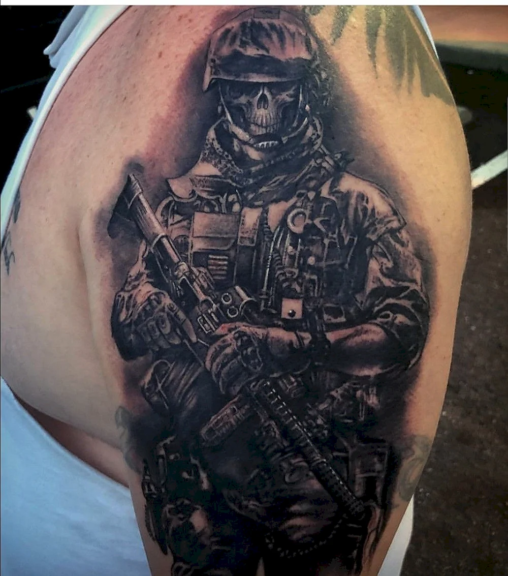 Soldier Tattoo