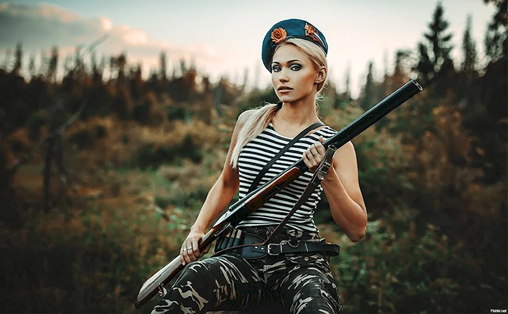 Soviet Army girl