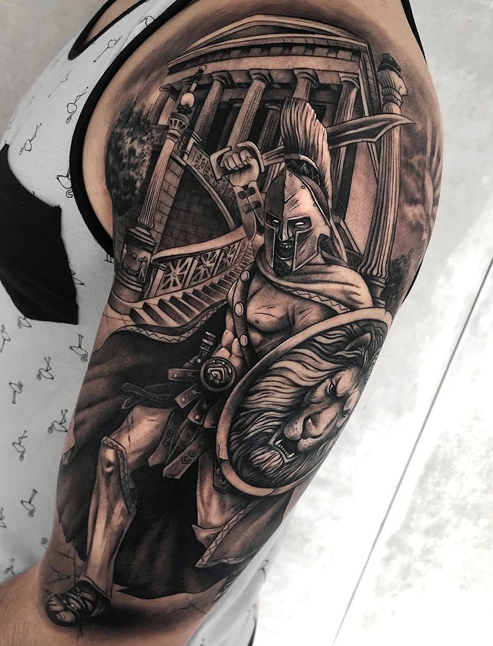 Spartan Warrior Tattoo