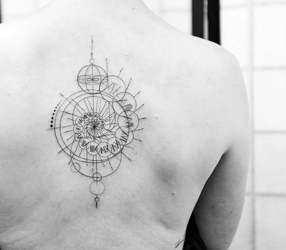 Spiritual Geometry Tattoo