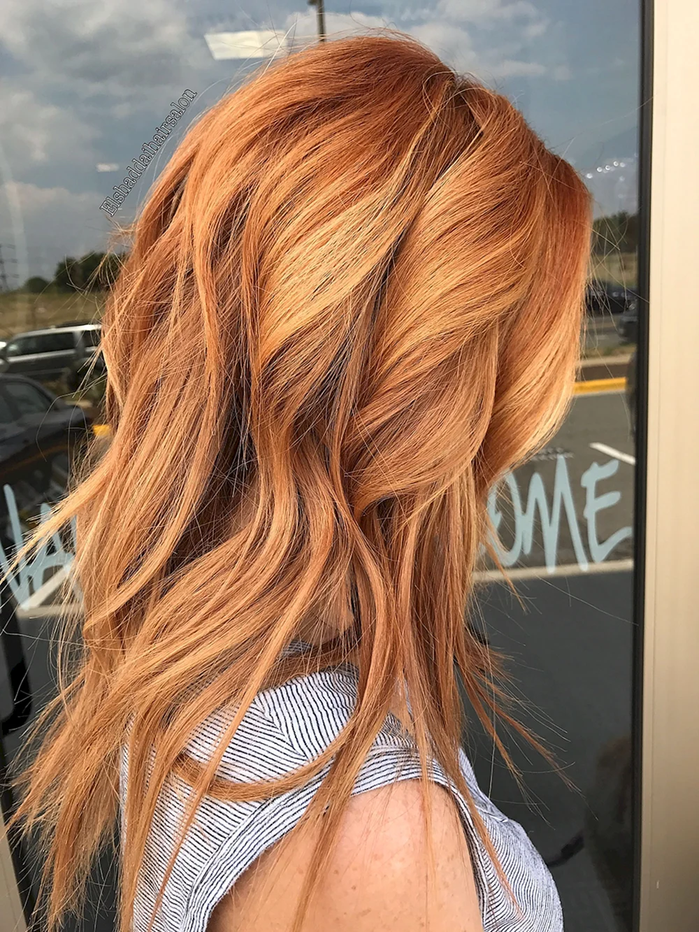 Strawberry blonde Color