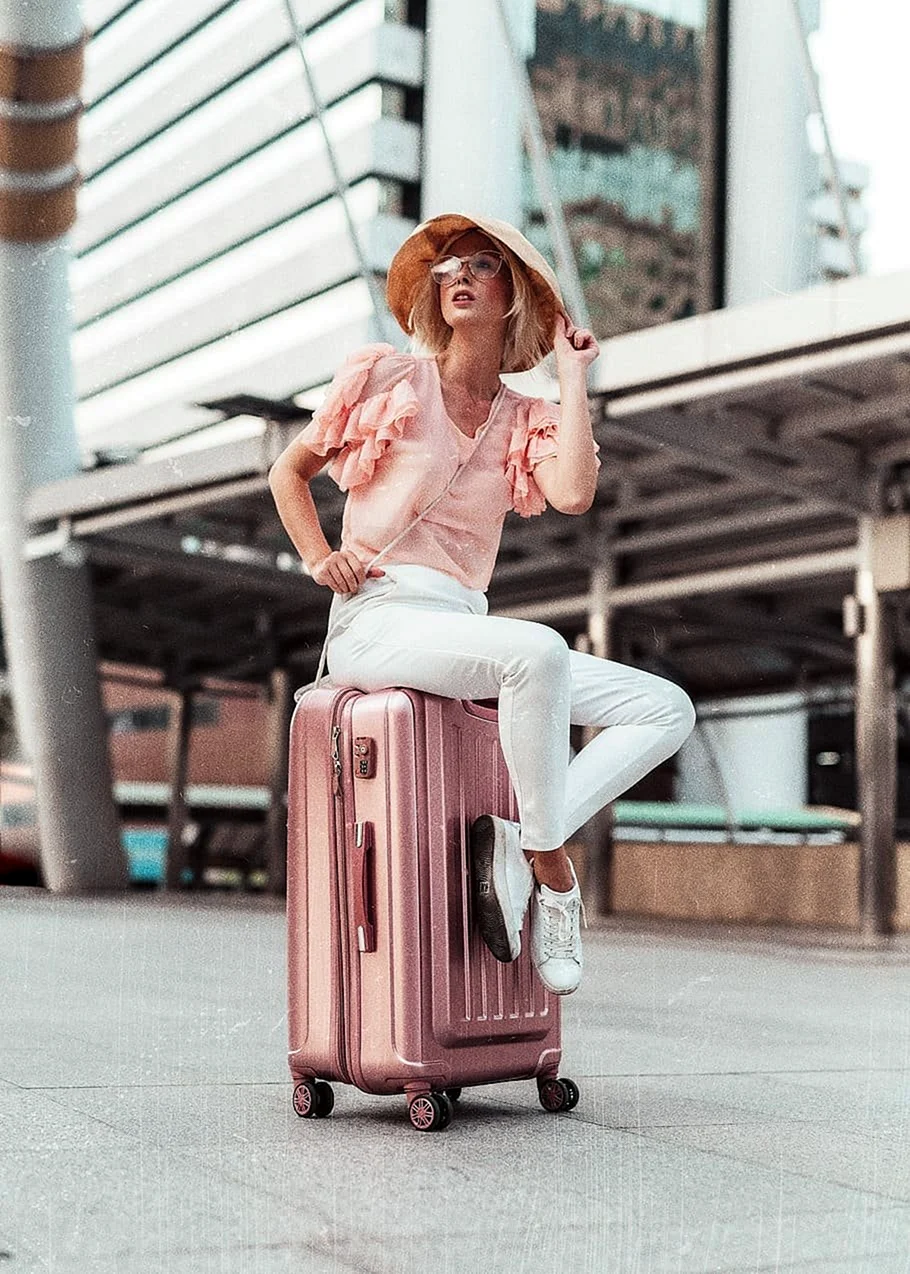 Suitcase Travel women