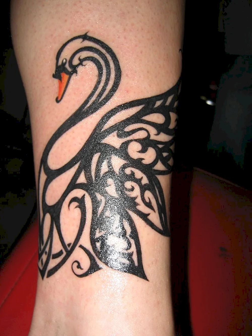 Swan Tattoo Design