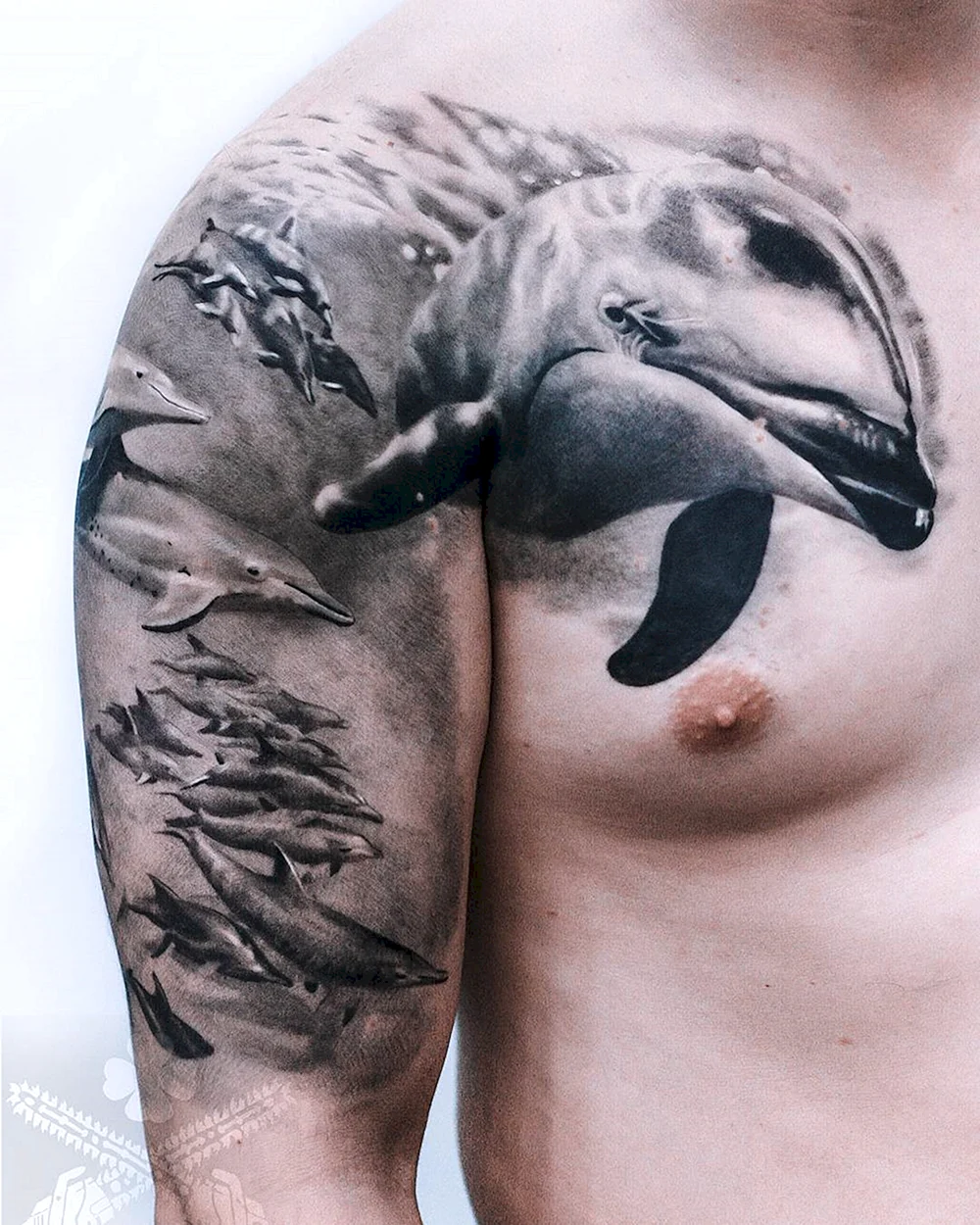 Syracuse Dolphin Tattoo