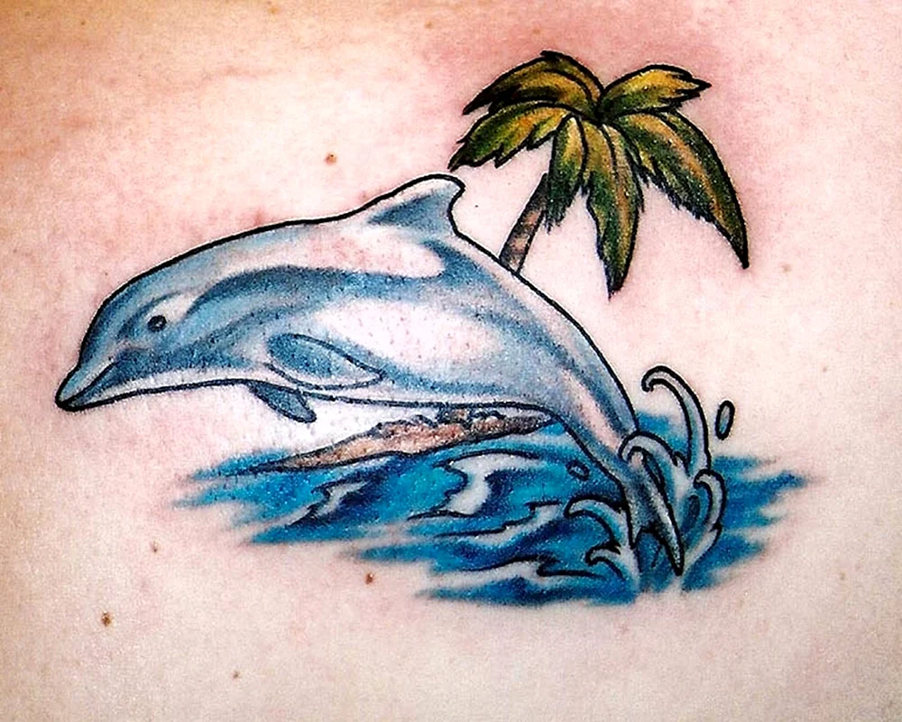 Tattoo Delfin