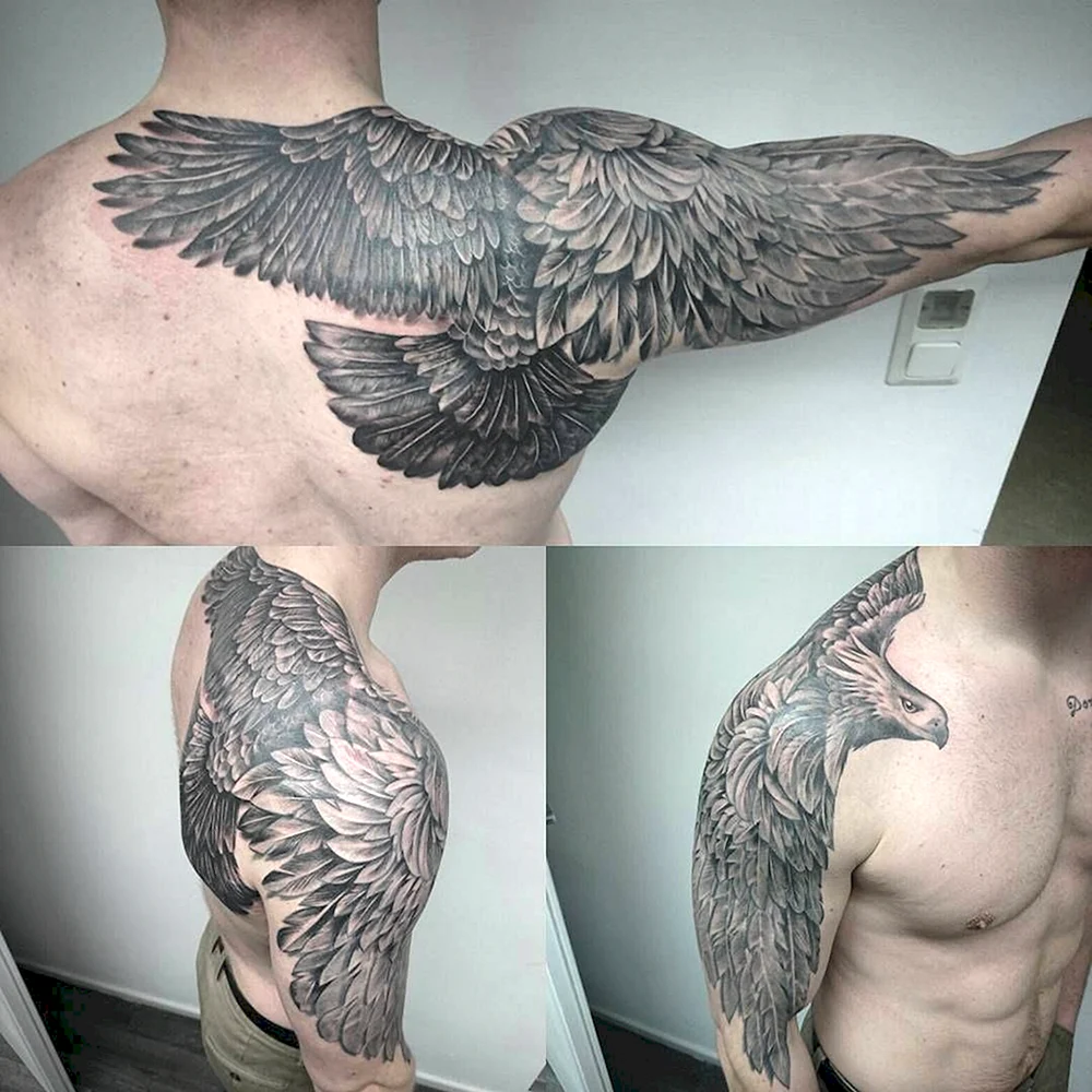 Tattoo Eagle Shoulder