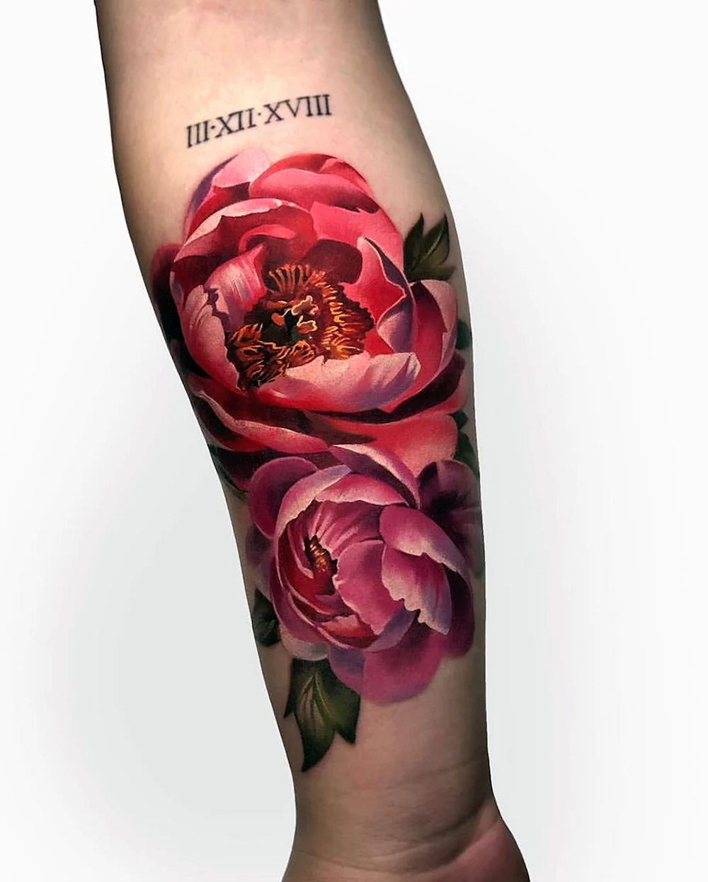 Tattoo Flor colorida
