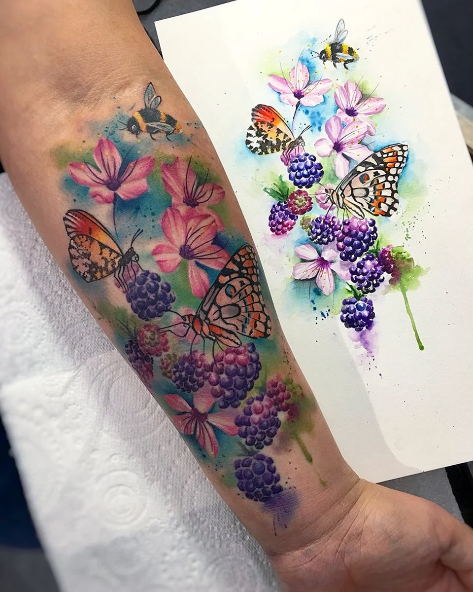 Tattoo Flower Ozzy