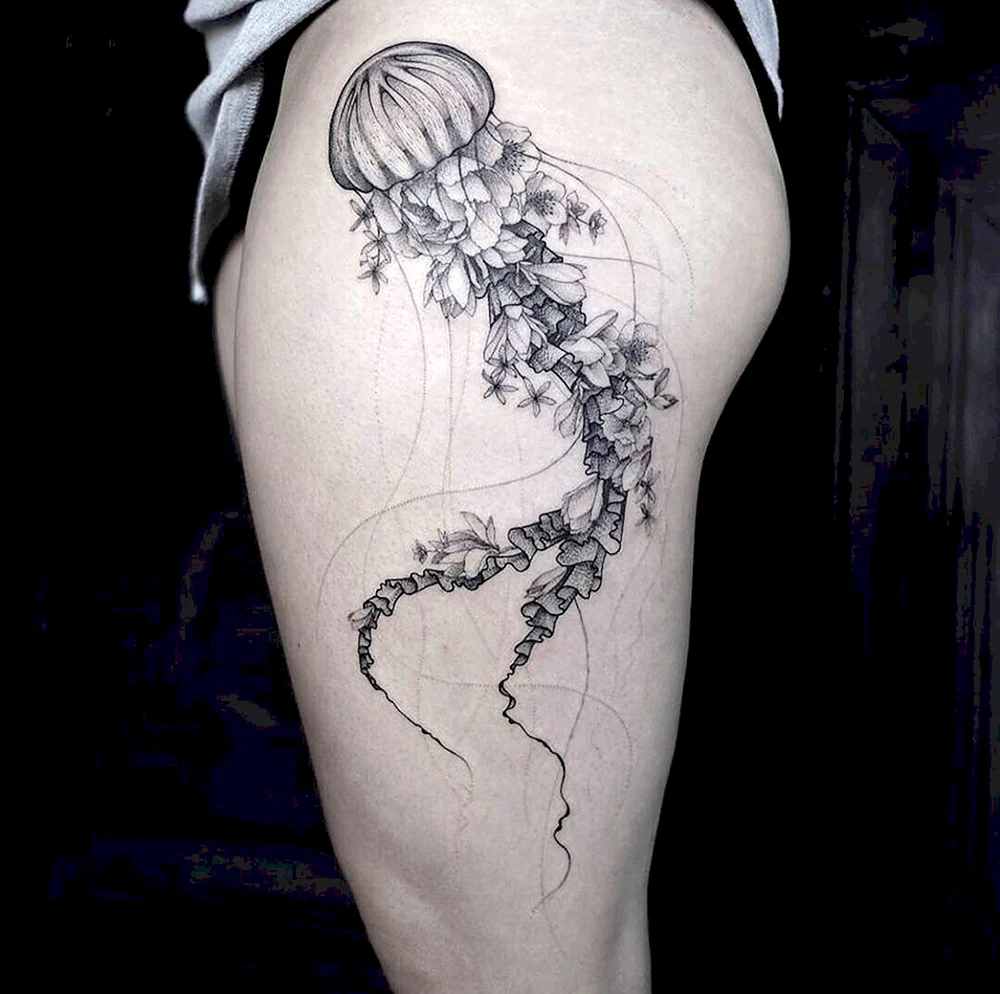 Tattoo Meduse Ink