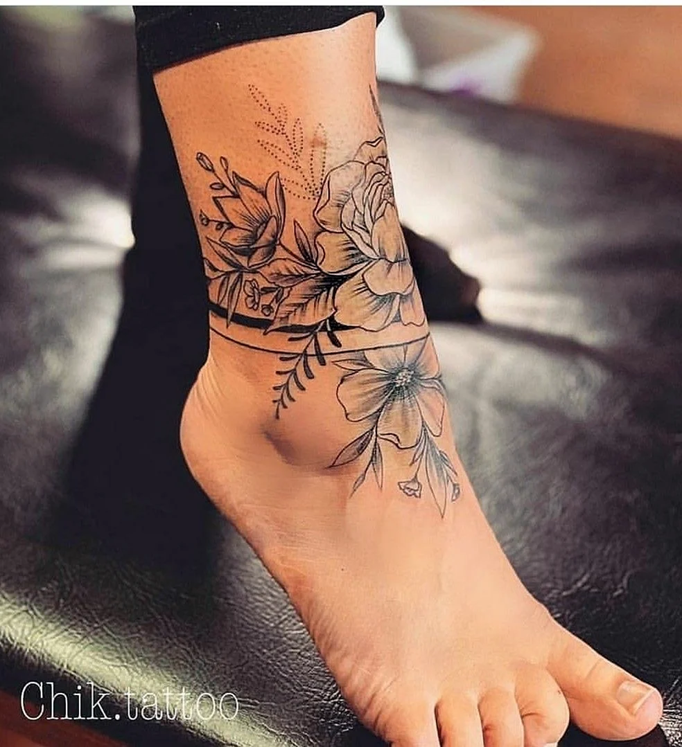 Tattoo on Ankle
