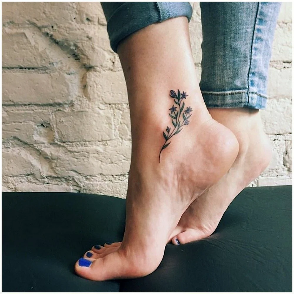 Tattoo on foot
