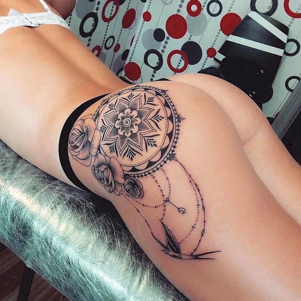 Tattoo on the butt