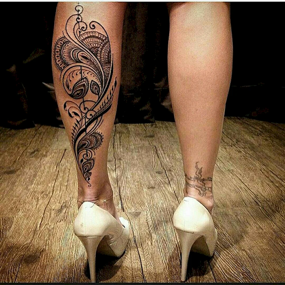 Tattoo perna