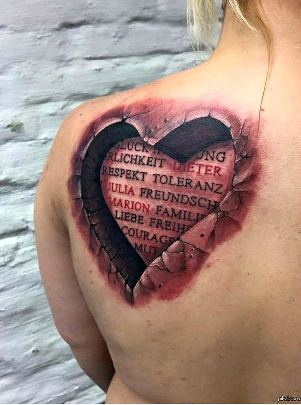 Tattoo serdce