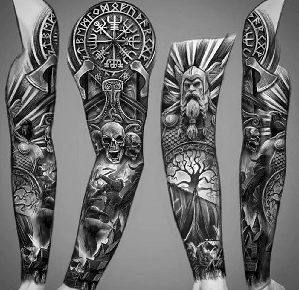 Tattoo Sleeve Nordic