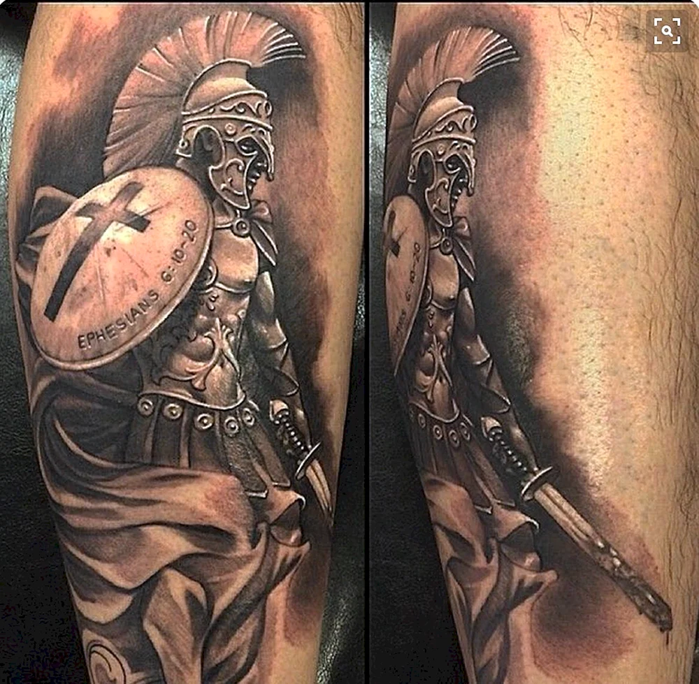 Tattoo Sleeve Spartan