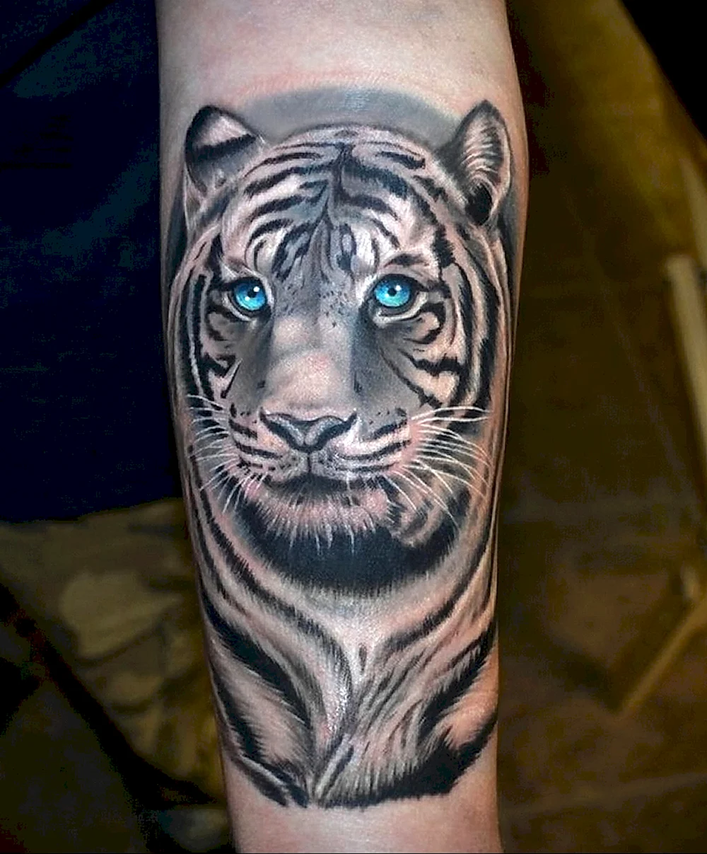 Tattoo White Tiger