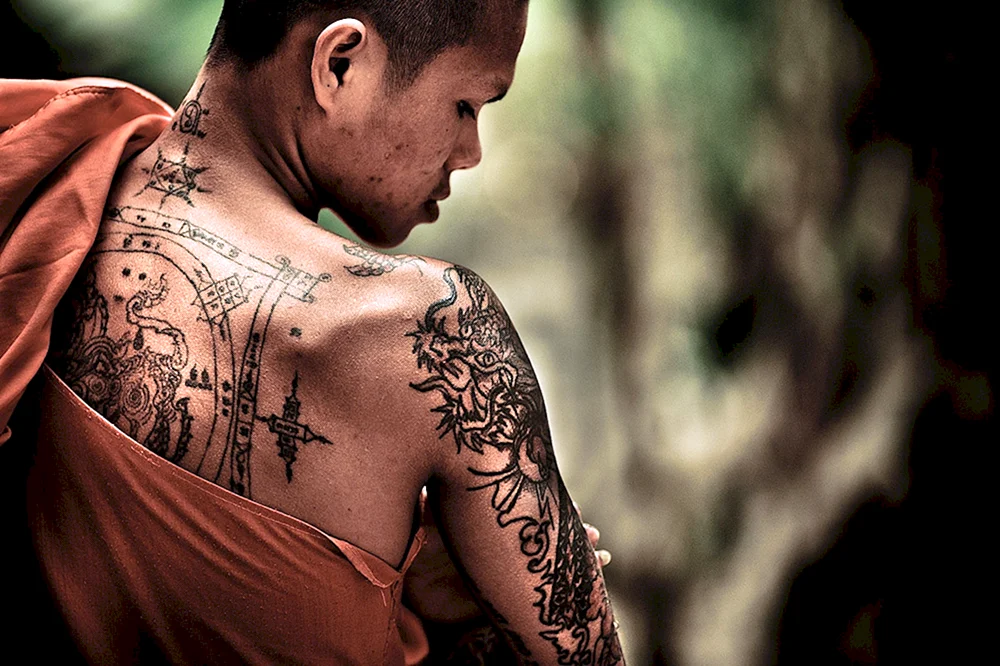 Tattooed Monk