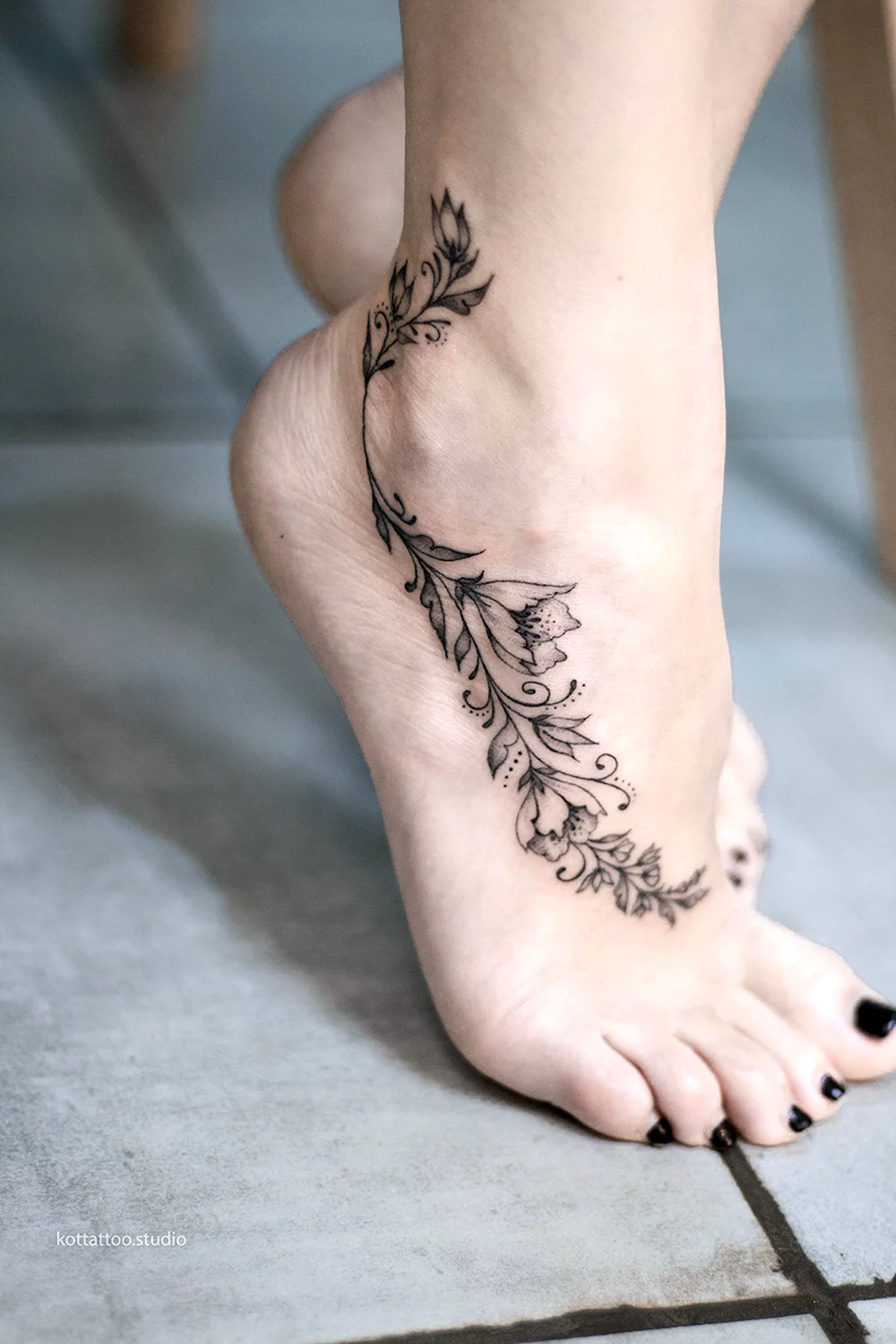 Tattoos around the Ankle