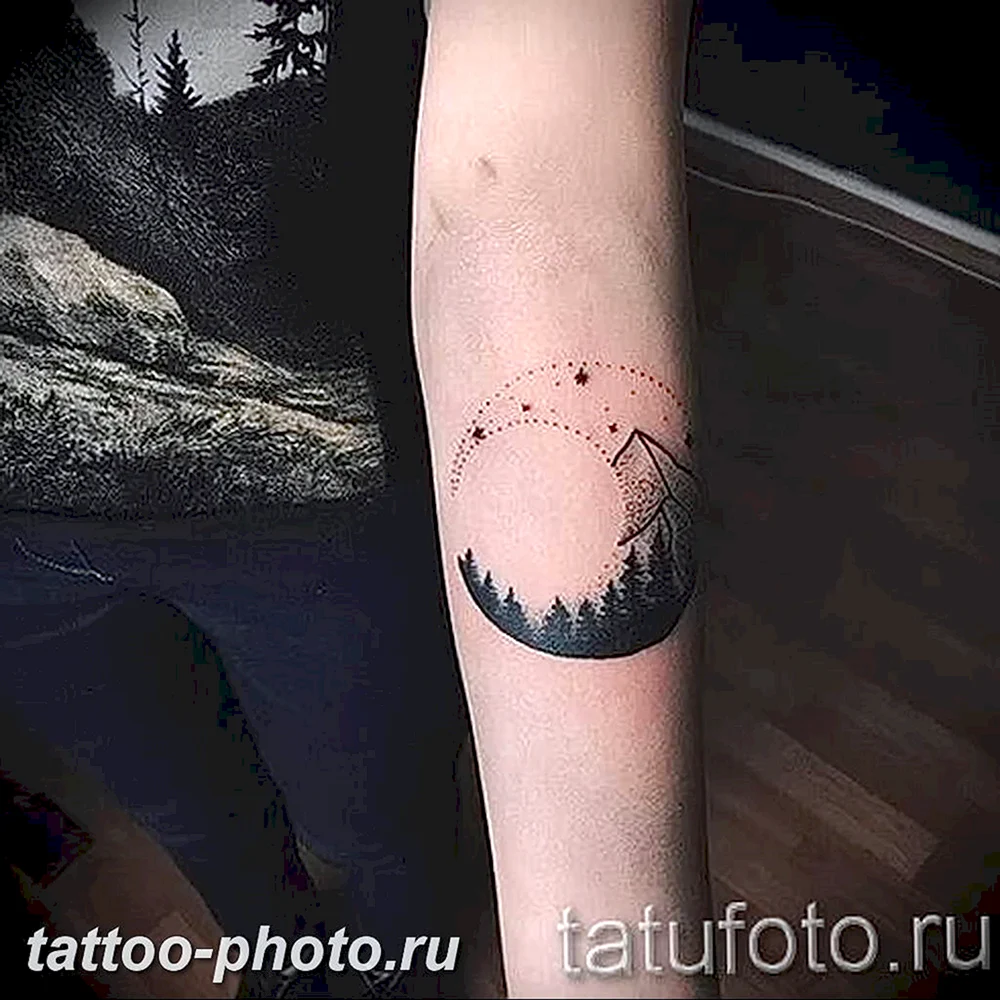 Tatuaje de Luna