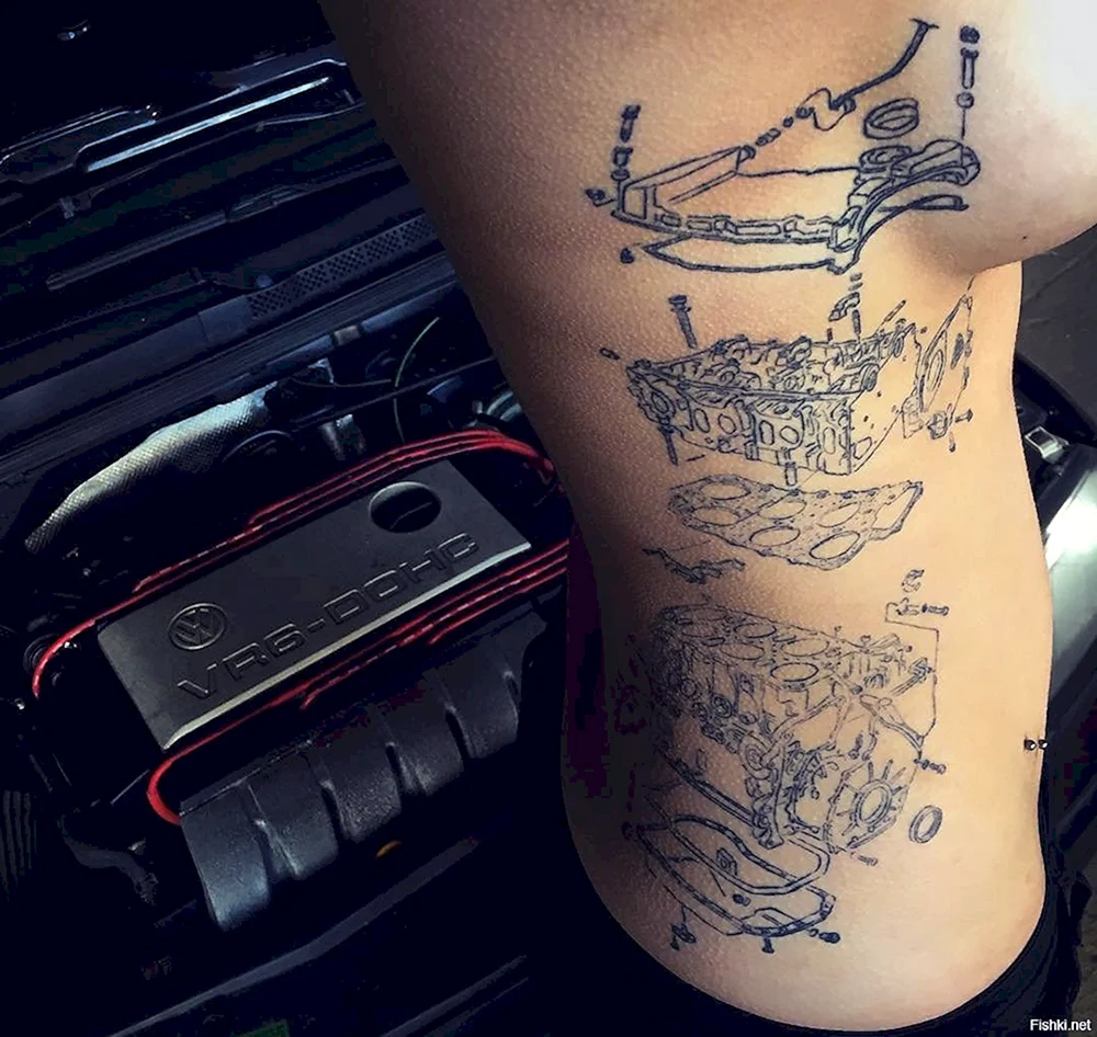 Tatuajes Motor vr6