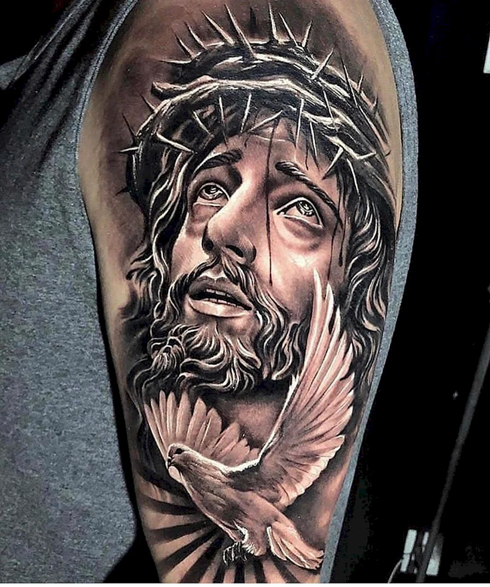 Татуировка Иисуса Христа