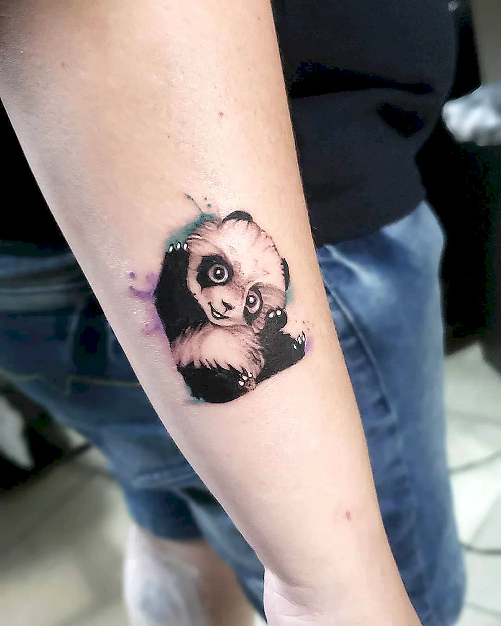 Татуировка Панда
