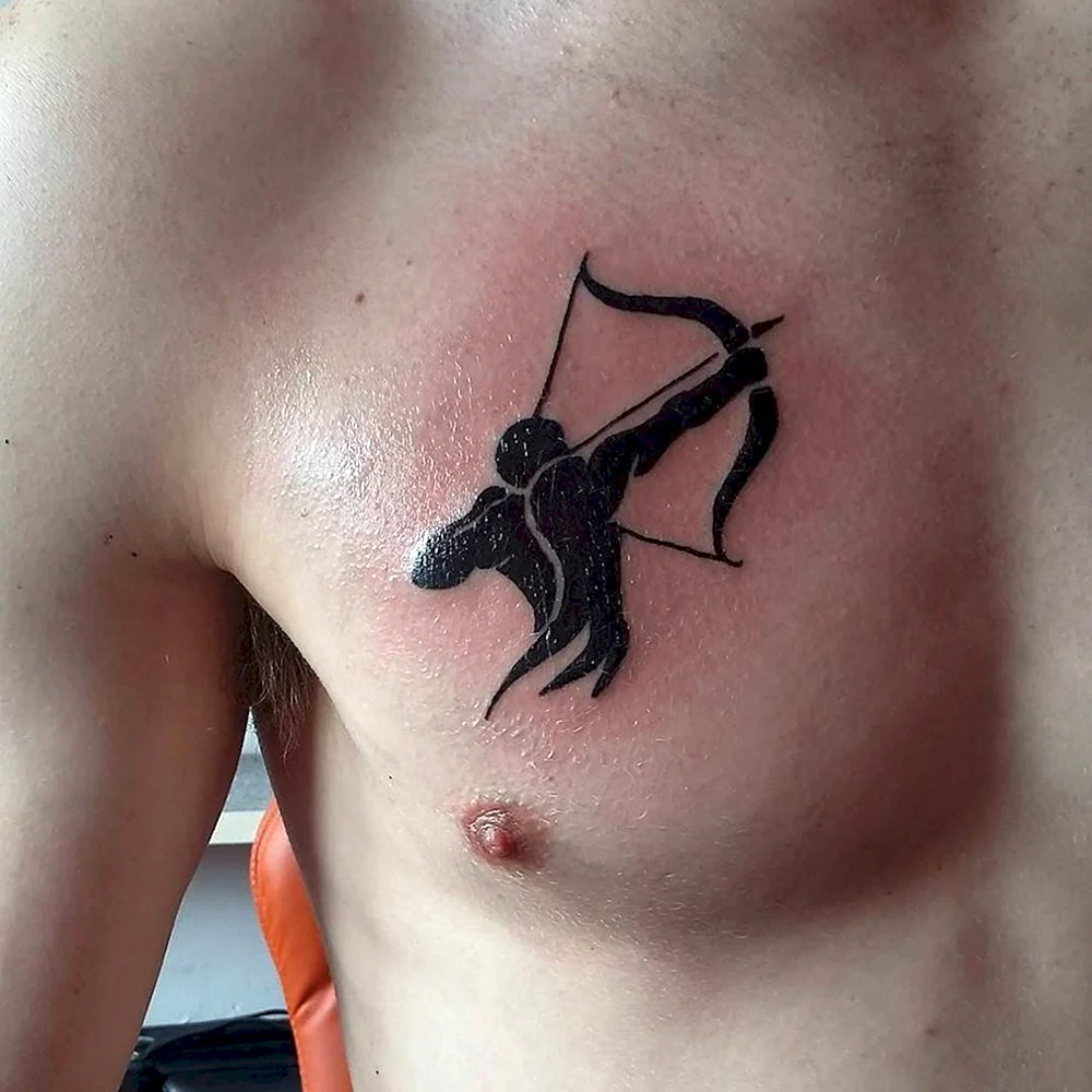 Татуировка Стрелец для мужчин