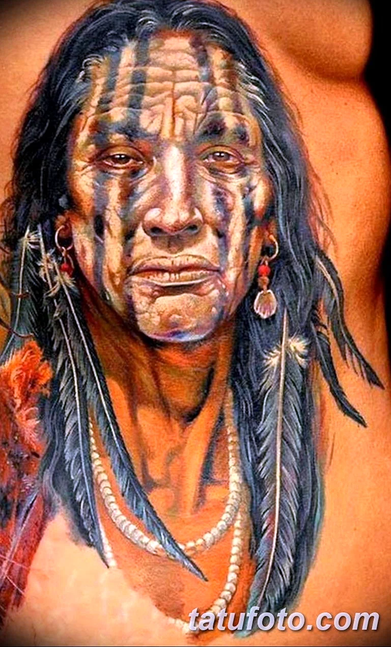 Татуировки индейцев Северной Америки