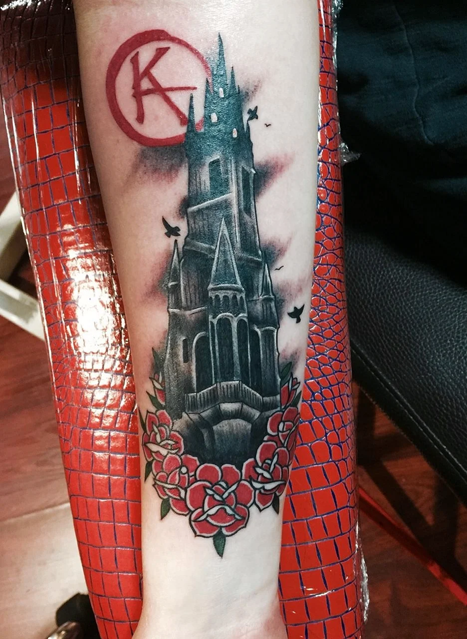 Темная башня Стивен Кинг тату