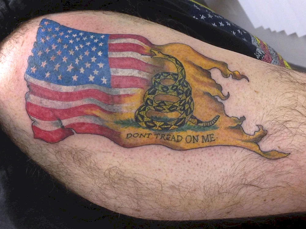 Texas Flag Tattoos