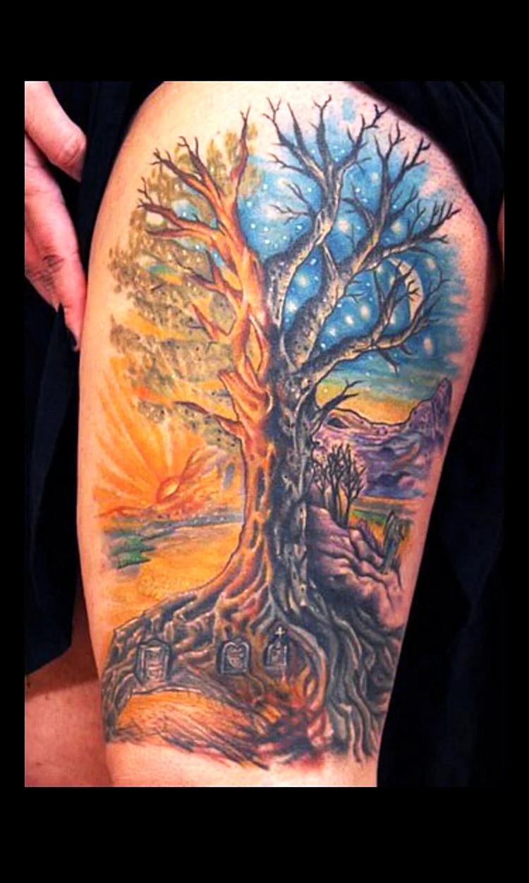 Tree of Life back Tattoo