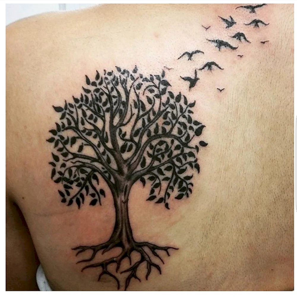 Tree of Life Tribal Tattoo