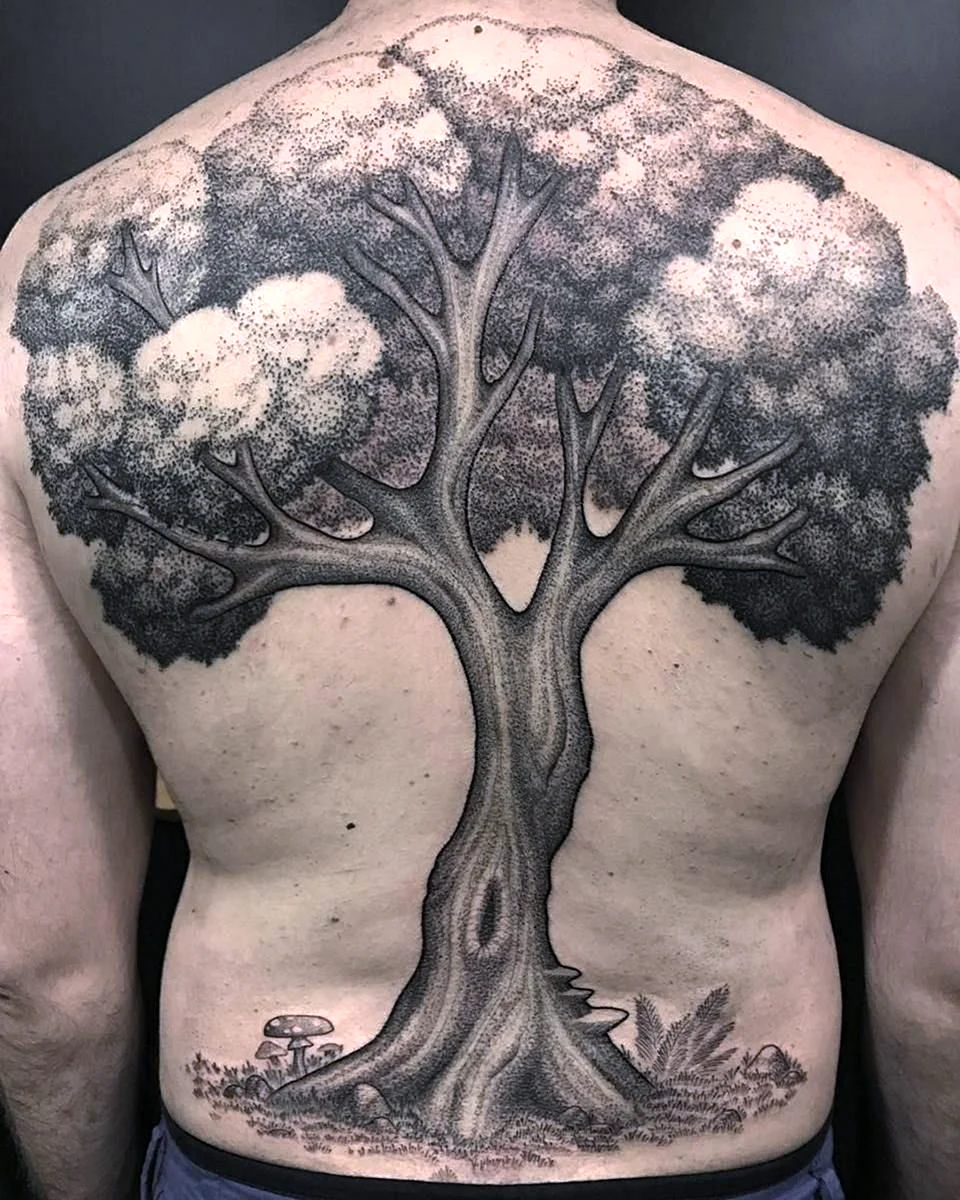 Tree root Tattoo
