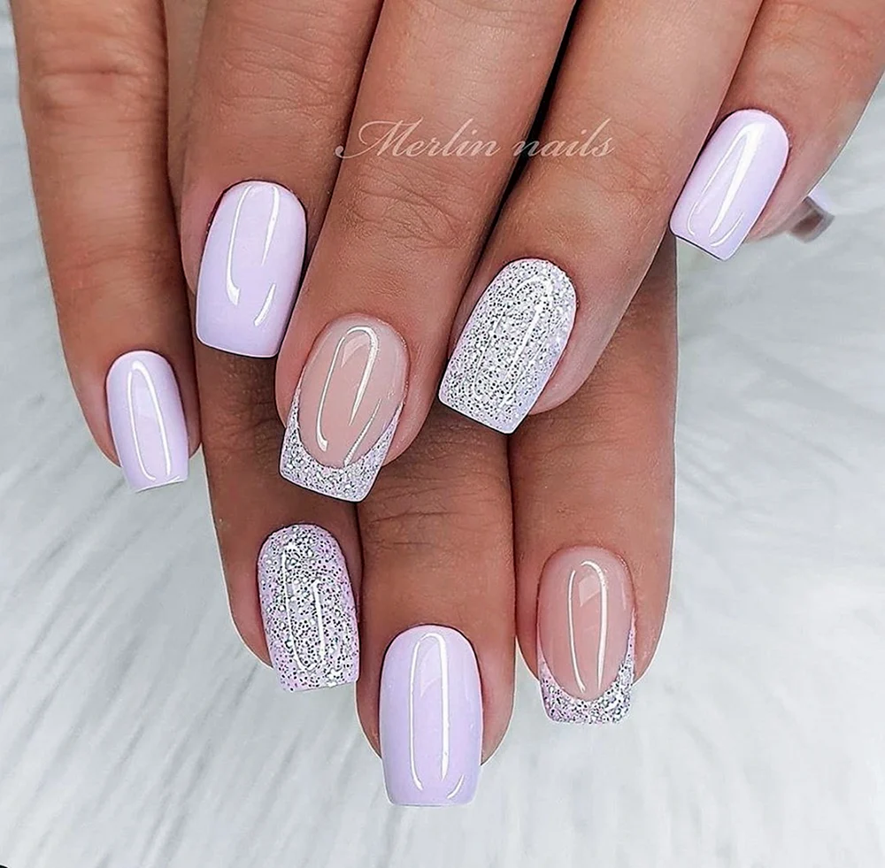 Trends 2021 long Neutral Acrylic Nail Designs Pink