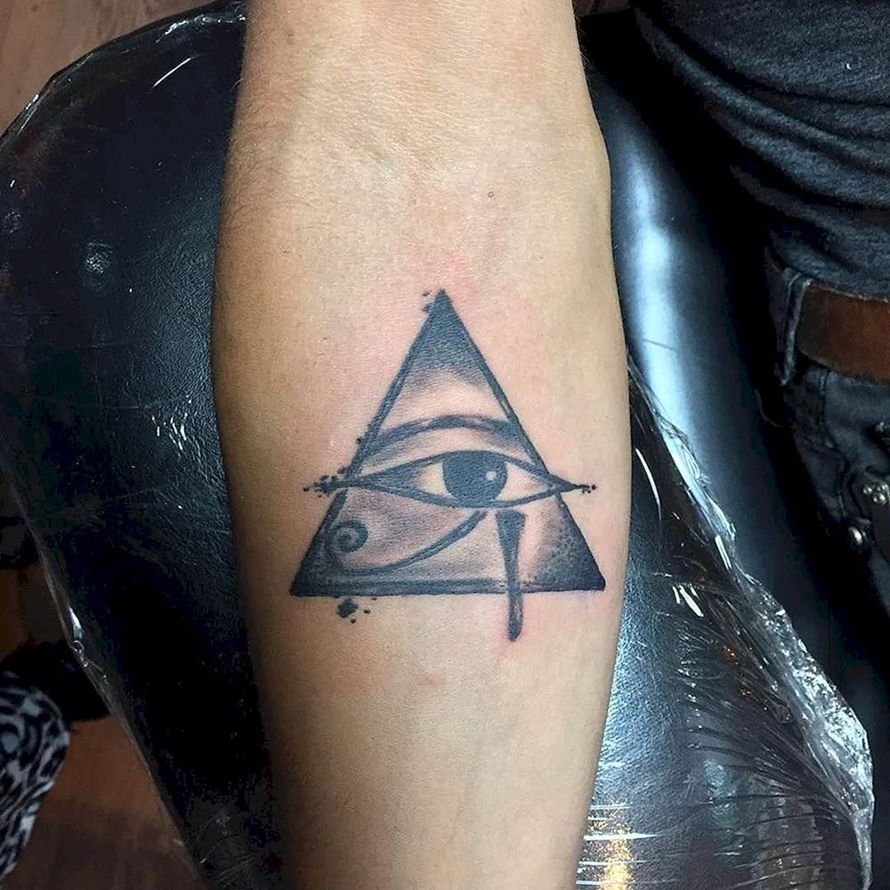 Triangle Egypt Tattoo