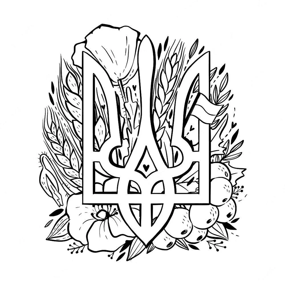 Ukraine National Emblem