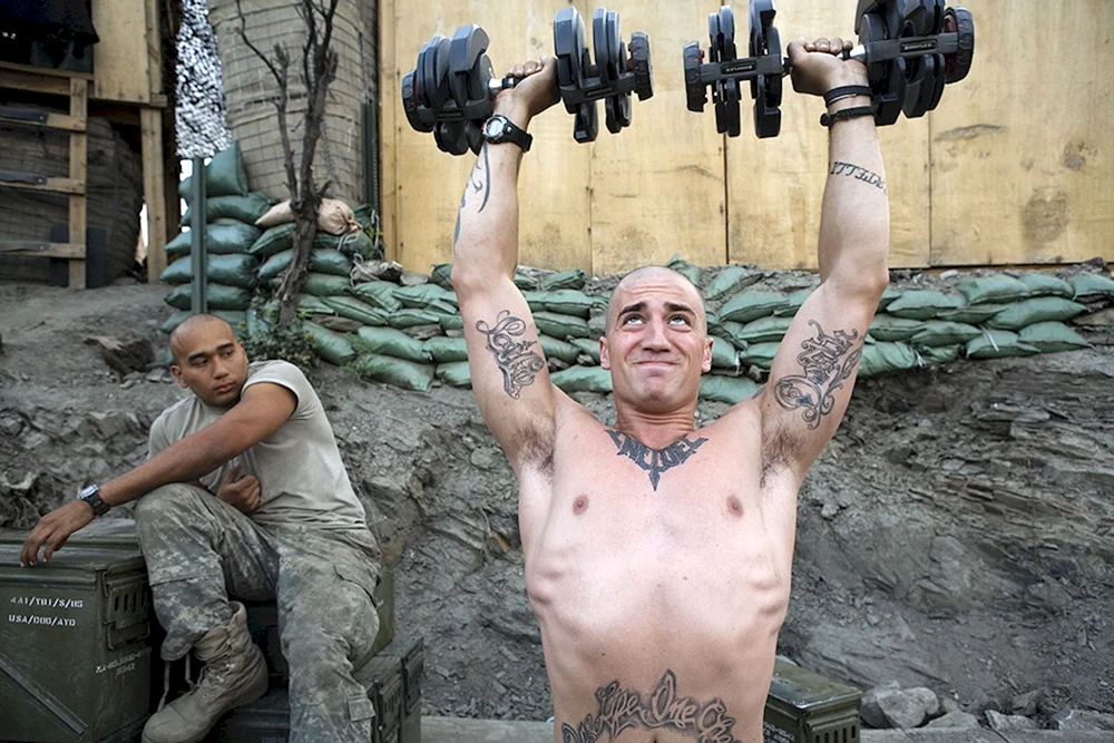 Ukraine Soldier Tattoo
