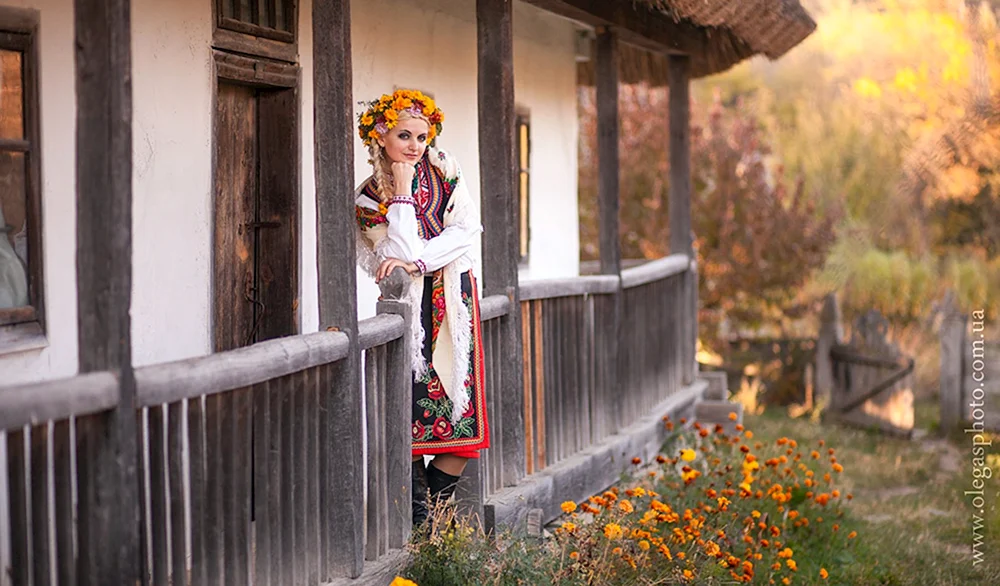 Украинки в деревне