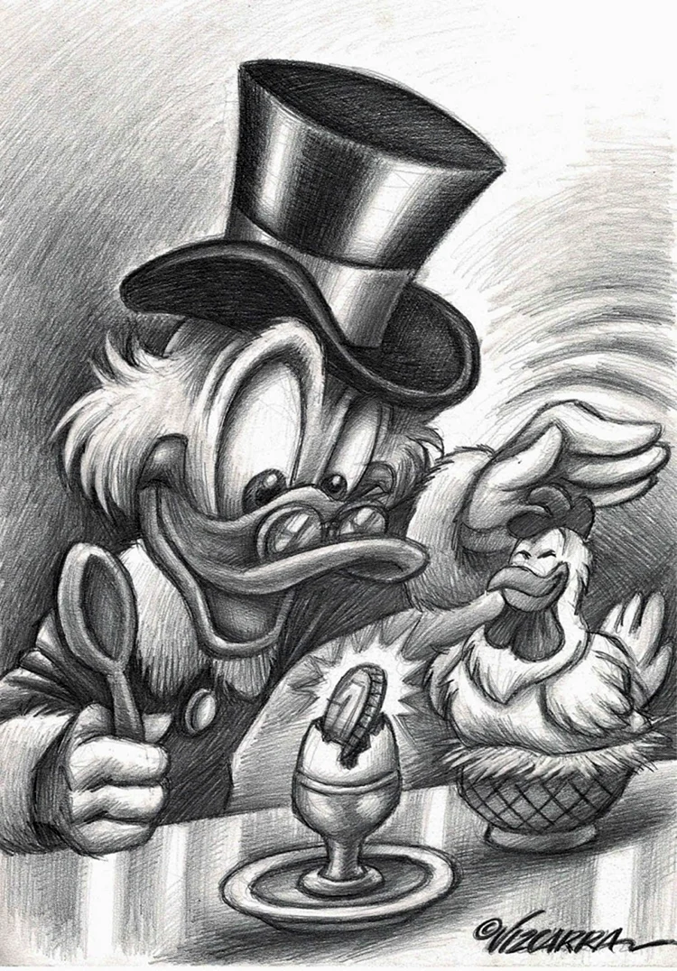Uncle Scrooge Art