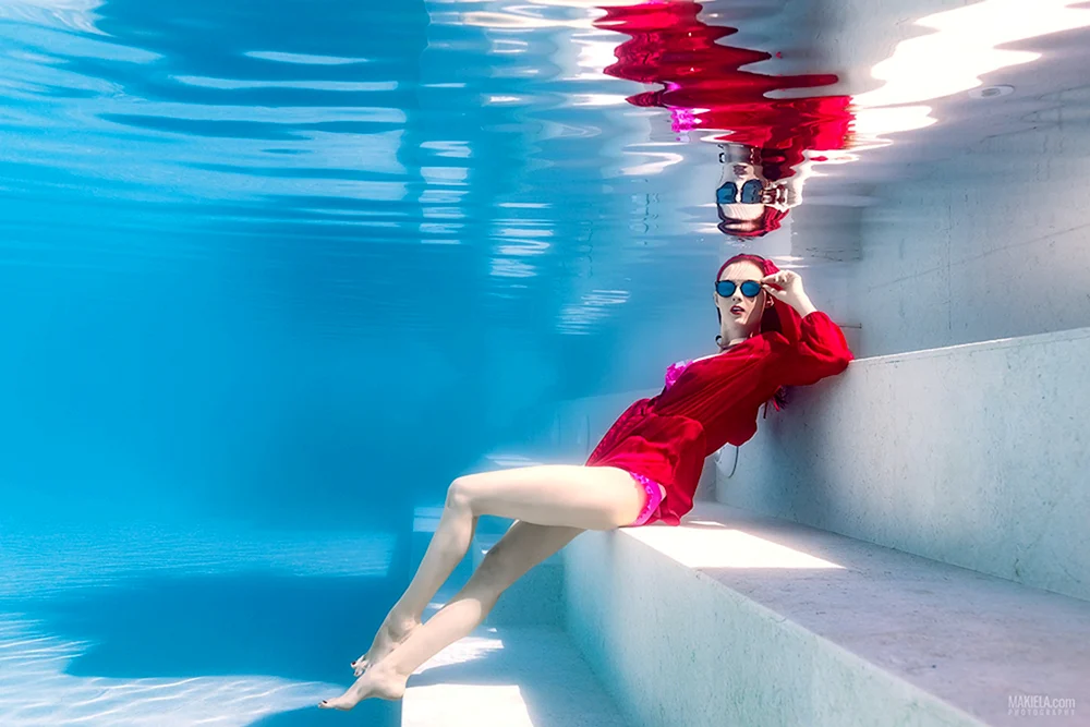 Underwater Fashion Photoshoot