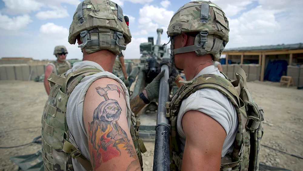 Us Marines Tattoo