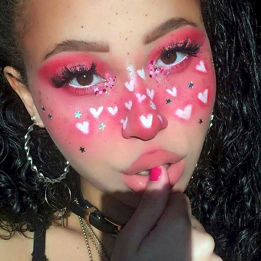 Valentine Makeup