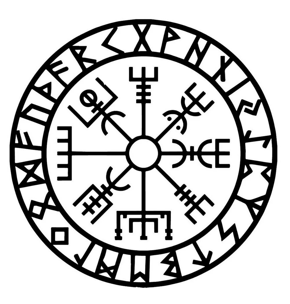 Vegvisir Viking Compass