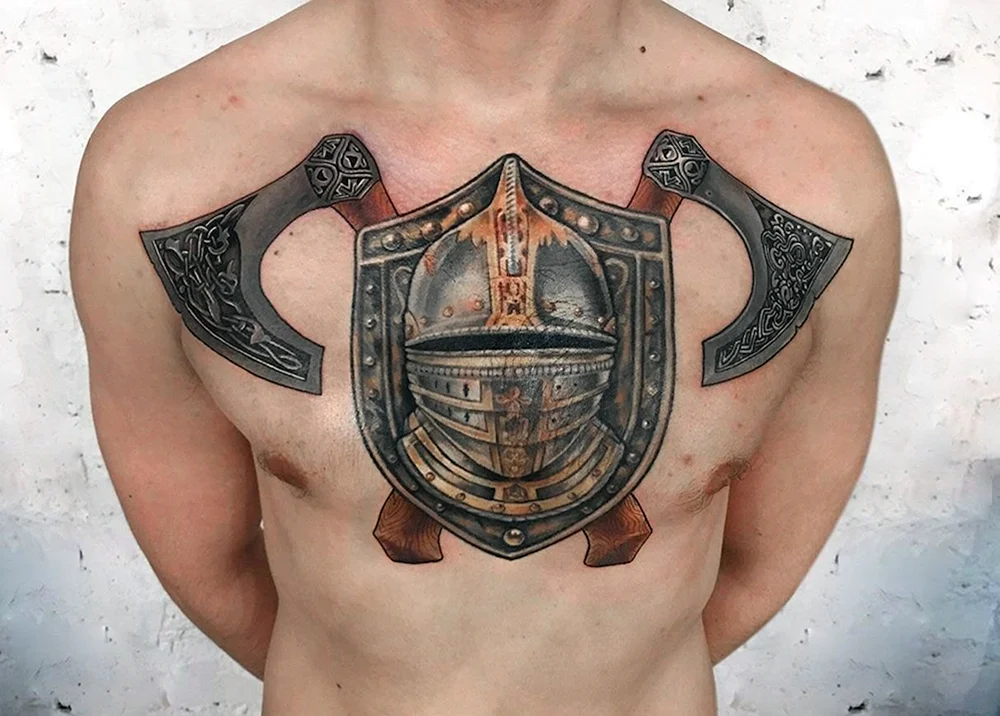 Viking Shield Tattoo
